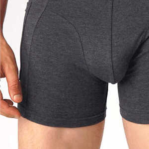 Calzoncillos bóxer sólidos clásicos de alta calidad para hombre, calzoncillos bóxer de nailon elásticos de 5 pulgadas, ropa interior transpirable para hombre 2026 - Product Image 5