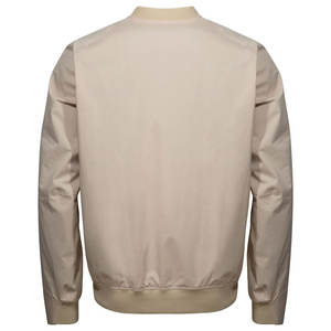 Chaqueta bomber de hombre de diseño personalizado con apertura de cremallera abrigo de viento liso cuello de béisbol - Product Image 3