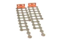 Connecteur de borne d'alimentation en cuivre nickelé pour soudure par points de batterie, énergie nouvelle, épaisseur 0,3 mm, 0,5 mm, 1 mm, pour Cu, Lithium, LiFePO4, ESS