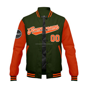 Chaqueta universitaria personalizada duradera de primera calidad, ropa de equipo de larga duración con decoración bordada, modelo 2017 - Product Image 2