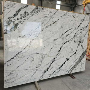 Encimera de Mármol Blanco Dover, Diseño Moderno, Losa Pulida, Ecológica, para Cocina, Villas, Paredes de Fondo, Escaleras - Product Image 3