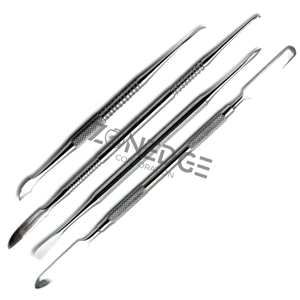 Qualité Dentaire Cire Mélange Modélisation Spatules Plâtre Sculpteurs Ciment Restauration Instruments 4 Pcs Ensemble - Product Image 1