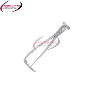 Instrumento de castración veterinaria de Alemania de confianza, emasculador de acero inoxidable de doble aplastamiento para toros, base de instrumentos quirúrgicos - Product Image 2