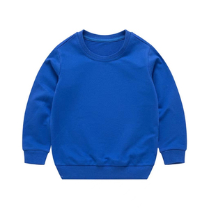 Sweat-shirt à col rond pour enfants Sweats à capuche et sweat-shirts à logo personnalisé Vêtements en coton pour garçon - Product Image 3