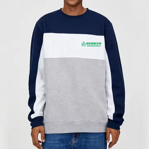 Nouveau sweat-shirt d'hiver pour homme de qualité supérieure, col rond, avec impression de logo personnalisé, respirant, séchage rapide, pull-over, vente en gros - Product Image 1
