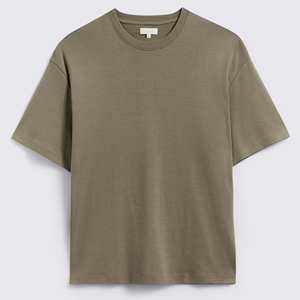 Camiseta Extra Grande de Alta Calidad OEM, Estilo Hip Hop, 100% Algodón Peinado, Antiarrugas, para Hombre - Product Image 1