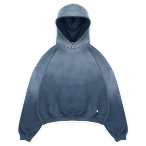 Personnalisez les sweats à capuche pour hommes de la meilleure qualité, lavés à l'acide, sweat à capuche coupe boxy épais, vente en gros de sweats à capuche surdimensionnés de style streetwear - Product Image 1