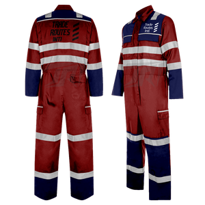 Ensemble industriel professionnel chemise en polyester boutonnée à bavette avec col rond approvisionnement en vrac OEM à bas prix pour les ouvriers d'usine - Product Image 1
