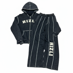 Unisex Winter Oversized 100% Cotton Fleece Zipper-Up <b>Hoodies</b> with Pocket Custom Colors & Logo High Quality <b>Y2K</b> Style Breathable - Product Image 1