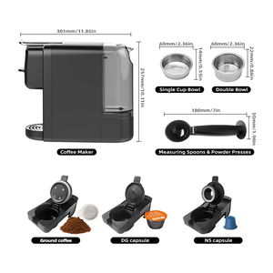 Machine à café expresso solaire programmable de qualité commerciale avec fonction de nettoyage automatique française et prise en charge de l'espagnol pour usage domestique - Product Image 2