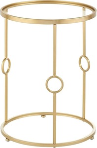 Circle Shaped Metal Accent <b>Side</b> <b>Tables</b> <b>Set</b> for Living Room and Home Furniture High Quality <b>Side</b> <b>Table</b> - Product Image 3