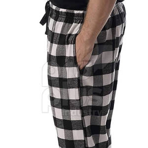 Pantalones de Franela para Hombre, Lavado Medio Oscuro, Cálidos, Suaves, Ligeros, Estilo Casual Urbano, Invierno, Corte Recto, Diseño Clásico, Cierre con Cordón - Product Image 4