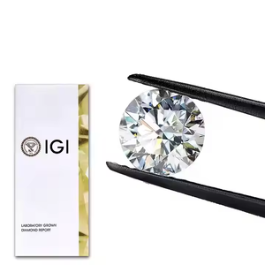 Premium Brilliant Cut Lab Grown Diamond E Color VVS2 Clarté IGI Certifié CVD Pierre Bagues de Fiançailles Fine Jewelry RUHA RPH002 - Product Image 1