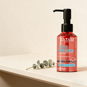 Siero Naturale per Capelli Gatase, Ripara, Nutre e Ammorbidisce, con Nano-botox, Olio di Jojoba e Olio di Argan per Capelli Danneggiati, Aggiunge Lucentezza - Product Image 1