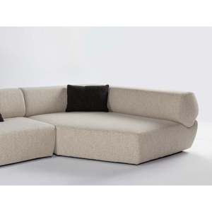High Quality Naviglio Convertible Fabric <b>Sofa</b> Sectional Stylish Furniture Sets <b>for</b> Living Room <b>Sponge</b> Filled - Product Image 4