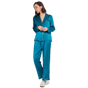 Lining <span class=keywords><strong>Charmeuse</strong></span> Groothandel 19mm Zijden Satijn Stof Turquoise Kleur 114cm Breed 45" Effen Geweven Jongens Meisjes Bruidsjurk Nachtkleding - Product Image 1