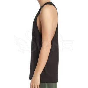 Camiseta sin mangas de venta directa de fábrica para hombre, camiseta sin mangas hecha de alta calidad para hombre, camiseta sin mangas para ejercicio de gimnasio - Product Image 3