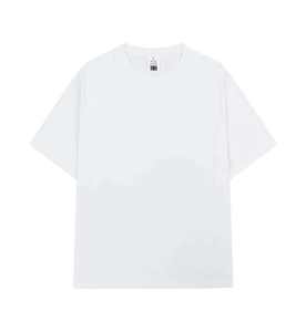 Verano caliente tendencia estilo venta 230gsm 100% algodón camiseta serigrafiada de gran tamaño cuello redondo Camiseta - Product Image 2