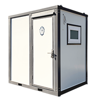 Toilet Portabel Ramah Lingkungan Suihe Modern Steel dengan Tirai Mandi Stylish - Garansi 1 Tahun, Pemasangan Mudah, Dukungan Teknis Online