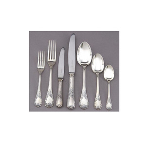 Juego de Cubiertos de Metal Plateado de Diseño Estándar, Juego de Cubiertos de Acero Inoxidable de la Más Alta Calidad para Vajilla - Product Image 6