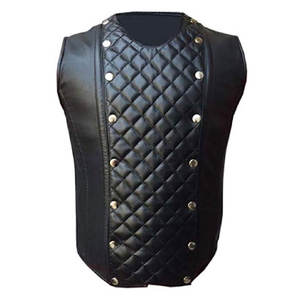 Chalecos y chalecos de cuero paquistaníes transpirables de talla grande para hombre de calidad excelente de Pakistán por WS INTERNATIONAL - Product Image 6