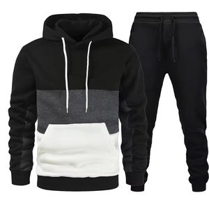 Trajes Deportivos con Capucha para Hombre, de Invierno, Secado Rápido, Transpirables, Ligeros, con Logotipo Personalizado, Colores Combinados, Fabricados por Isha Industry - Product Image 6