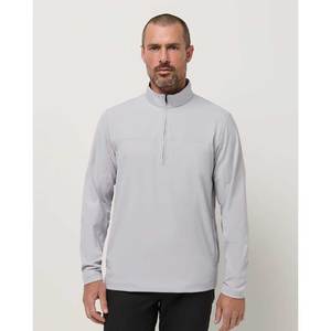 Cremallera de 1/4 cuartos de golf con logotipo personalizado usando mezcla de nylon Spandex para un ajuste premium y soluciones de marca privada - Product Image 1