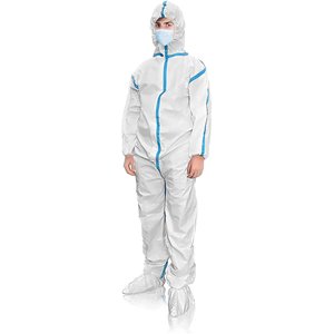 55 GSM TYPE laminé 3/4 capuche à DOUBLE bande, corps entier, protection haute - Product Image 1