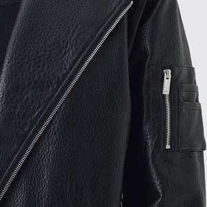 Nouvel arrivage de veste d'hiver à capuche en cuir véritable pour hommes, respirante, coupe-vent, anti-uv, séchage rapide, personnalisable - Product Image 6