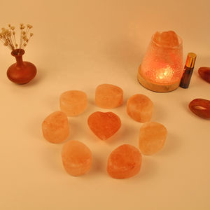Pierre de savon lisse au sel de l'Himalaya Pierre de massage minée naturelle pure en forme de savon pour le massage Produit d'artisanat naturel - Product Image 4