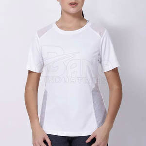 Camisetas de algodón 100% para mujer de calidad superior, ropa de verano informal, lona transpirable, precio de fábrica - Product Image 4