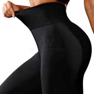 กางเกงโยคะคุณภาพพรีเมียม เอวยืดหยุ่น สำหรับผู้หญิง ขายดี ระบายอากาศได้ดี - Product Image 6