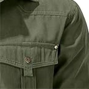 Hot selling Latest style 2025 men's <b>vintage</b> <b>Jacket</b> cotton <b>vintage</b> <b>jackets</b> for men , 100% cotton - Product Image 2