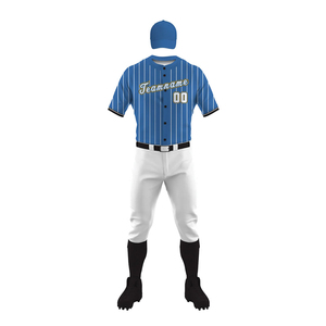 Uniformes de béisbol de impresión personalizados en blanco de mejor diseño de calidad superior 2025 nuevos deportes usan traje de béisbol con servicio OEM - Product Image 2