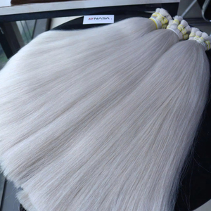 Extensions de cheveux humains vierges en vrac de qualité supérieure, fabriquées au Vietnam par NASA HAIR VIETNAM, toutes les couleurs compatibles, emballage inclus - Product Image 1