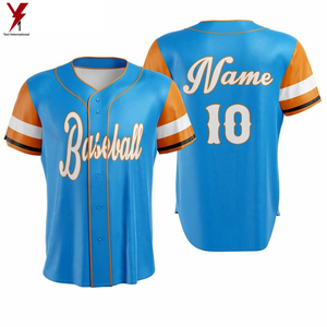 Gran oferta, camiseta de béisbol Vintage para jóvenes con forro de logotipo, ropa deportiva impresa, técnica de sublimación, precio bajo al por mayor - Product Image 4