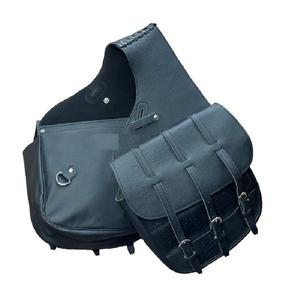 Sacs de selle de saut équestre en cuir véritable de qualité supérieure usinés à la main vêtements d'équitation occidentale sac de selle de qualité supérieure cheval - Product Image 2