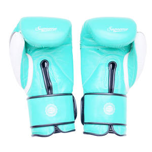 Guantes de boxeo de cuero PU con logotipo personalizado para entrenar guantes de boxeo profesionales de lucha y fitness - Product Image 2