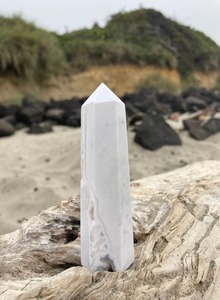 Venta caliente hecho a mano elegante torres de cristal blanco obeliscos de cuarzo para meditación curación y energía disponible a bajo precio - Product Image 6