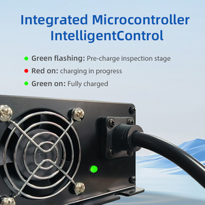 Cargador de Batería de Litio Inteligente de 48V para Bicicleta Eléctrica con Entrega de Energía Optimizada y Tecnología de Circuito de Conversión de Alta Eficiencia - Product Image 5