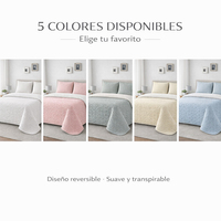Ensemble de couette MANEMI PINSONIC 100% polyester pour l'été et la mi-saison, léger, respirant, couvre-lit doux et confortable