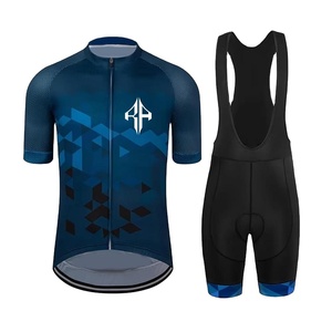 Haute qualité avec la meilleure nouvelle tenue ensembles de cyclisme par sublimation pour hommes en gros 100% polyester prix bon marché Logo personnalisé pour hommes - Product Image 1