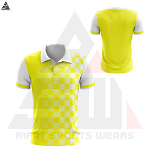 Custom Casual Solid Printed Sublimation for Shirt for Men Cotton/<b>Bamboo</b> <b>Fabric</b> Breathable Plus Size Quick Dry Golf T-Shirt - Product Image 3