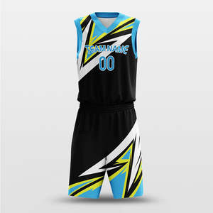 Maillot de basket-ball en mesh vierge sublimé, personnalisable avec le nom de l'équipe, à séchage rapide, pour étudiants, vente en gros - Product Image 3