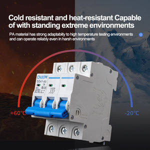 1P 2P 3P AP AC güç manuel Transfer anahtarı devre kesici MCB 50hz/60hz plastik malzeme DC <span class=keywords><strong>Mini</strong></span> devre kesici - Product Image 3