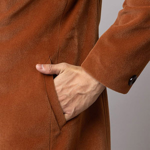 Abrigo largo informal de invierno personalizado gran personalidad de secado rápido United State cuello alto servicio OEM abrigo de hombre - Product Image 6