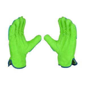 Guantes DE SEGURIDAD DE CUERO duraderos con agarre antideslizante para el manejo de almacenes Trabajo de mantenimiento industrial al aire libre - Product Image 2