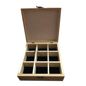 Caja de Joyería de Madera Ecológica, Diseño Personalizado, Capacidad y Material Sostenibles para Mercados de Exportación de Boutiques, para Collares y Anillos - Product Image 4