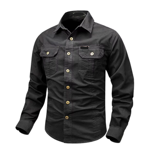 <b>Men's</b> Cotton <b>Mens</b> <b>Flannel</b> <b>Shirts</b> Cotton Long Sleeve Casual Regular Fit Button Down Plaid <b>Shirts</b> Casual Button Down <b>Shirts</b> - Product Image 4