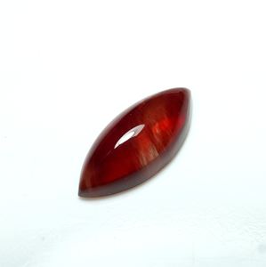 Cabochon de pierres précieuses en forme de marquise en Labradorite rouge naturelle - Product Image 2
